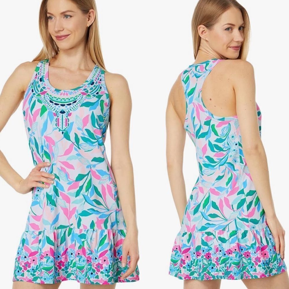 Lilly Pulitzer Mixed Doubles Dress‎ UPF 50+ women’s size xs